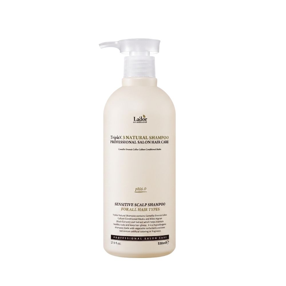TripleX3 Natural Shampoo Professional Salon Hair Care 530ml TripleX3 Natural Shampoo Professional Salon Hair Care 530ml