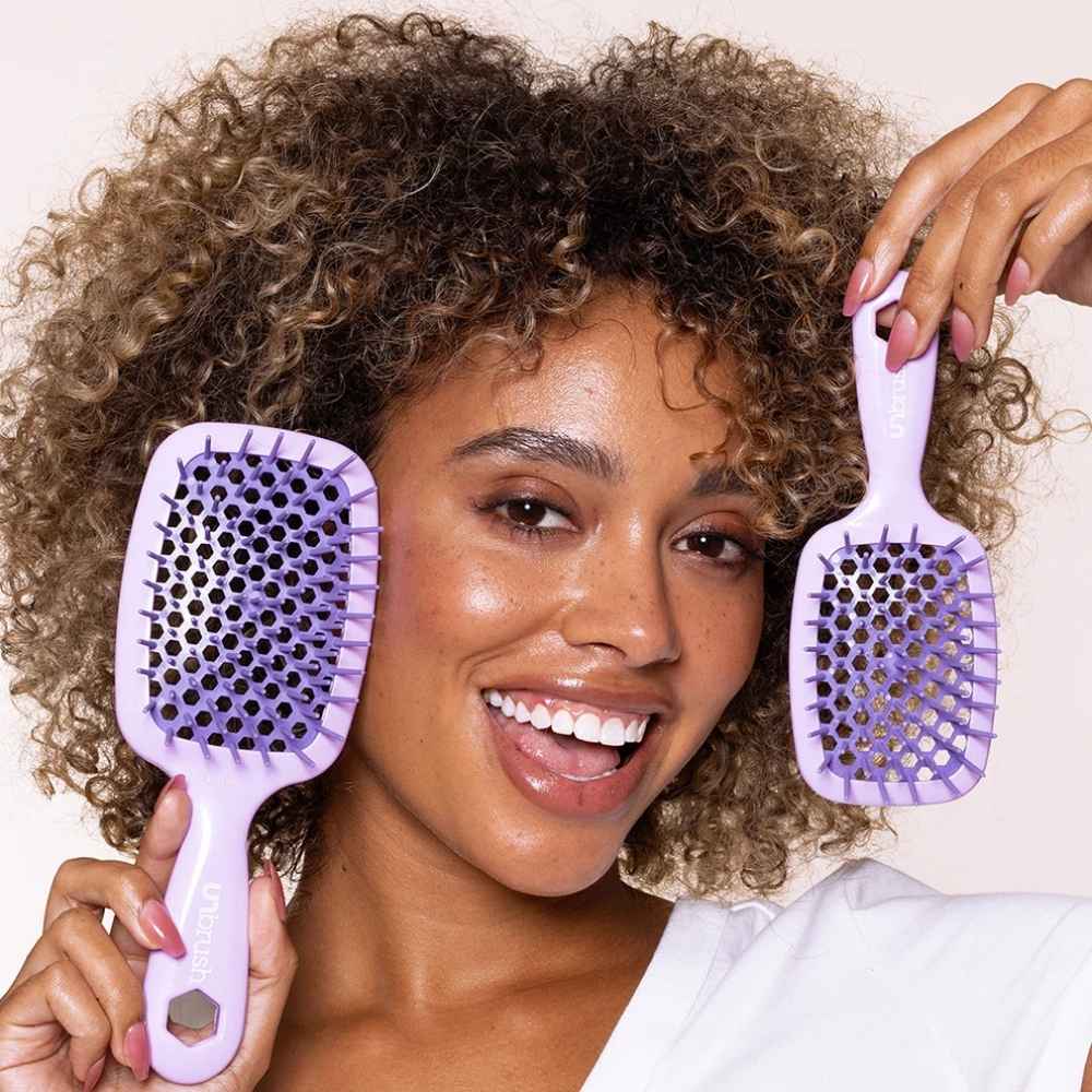 Detangling Hair Brush Orchid