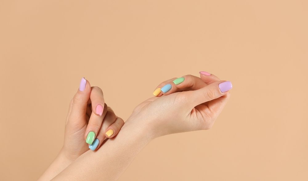 Pastellfarben liegen voll im Trend