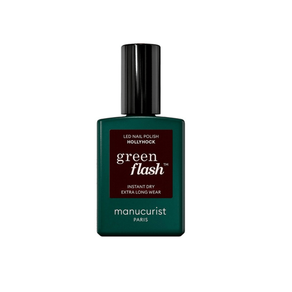 Green Flash Nail Polish Hollyhock