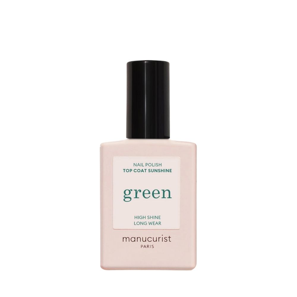 Green Nail Polish Top Coat Sunshine