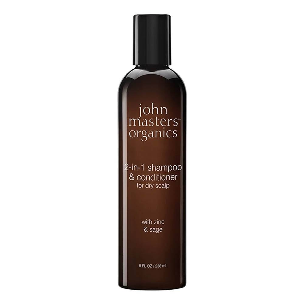 john-masters-organics-2-in-1-shampoo-conditioner 2 in 1 Shampoo & Conditioner with Zink and Sage for dry scalp