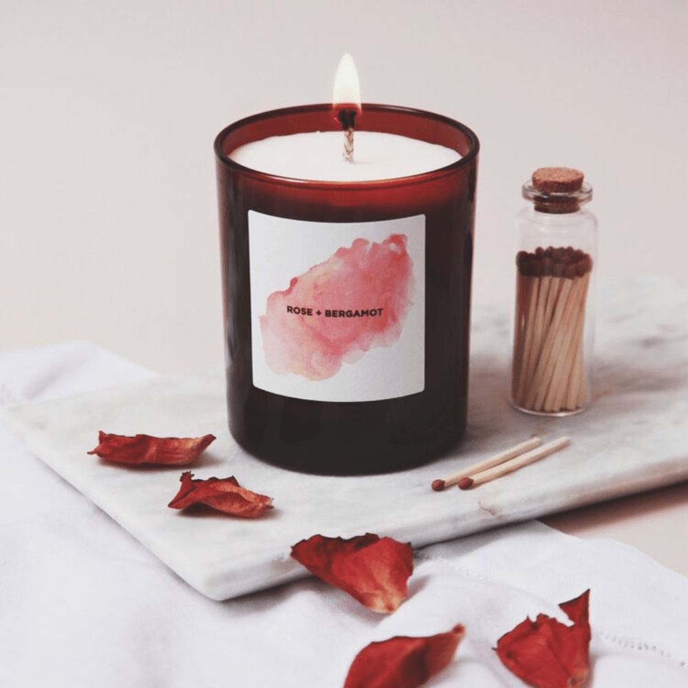 FLORAL Rose + Bergamot Candle 300ml
