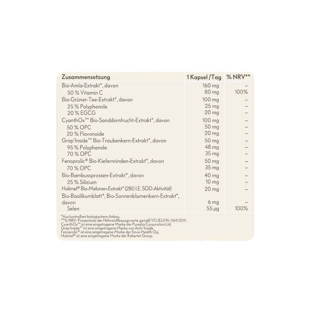 CELLULAR LIFE Bio Antioxidant Komplex
