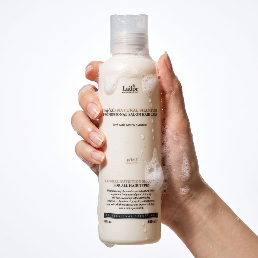 TripleX3 Natural Shampoo Professional Salon Hair Care 150ml