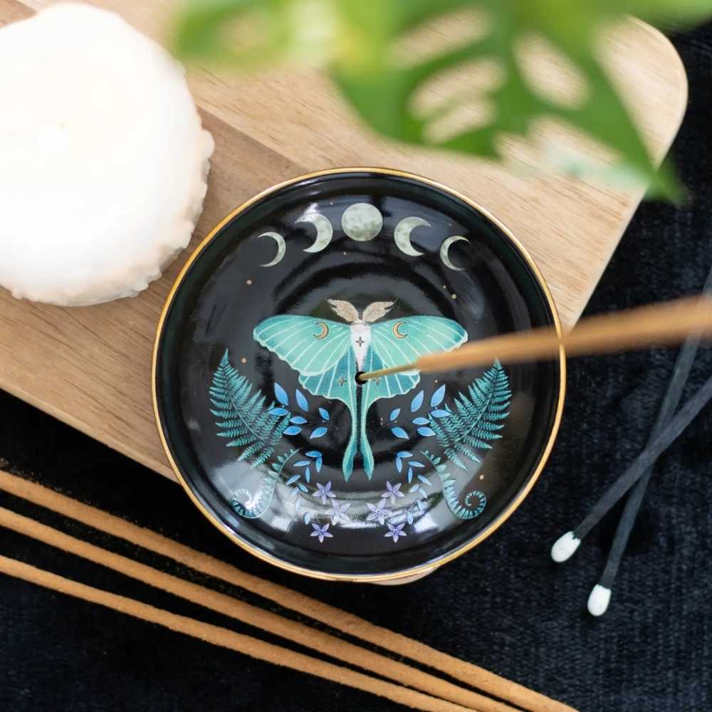 "Luna Moth" smoking plate "Luna Moth" smoking plate