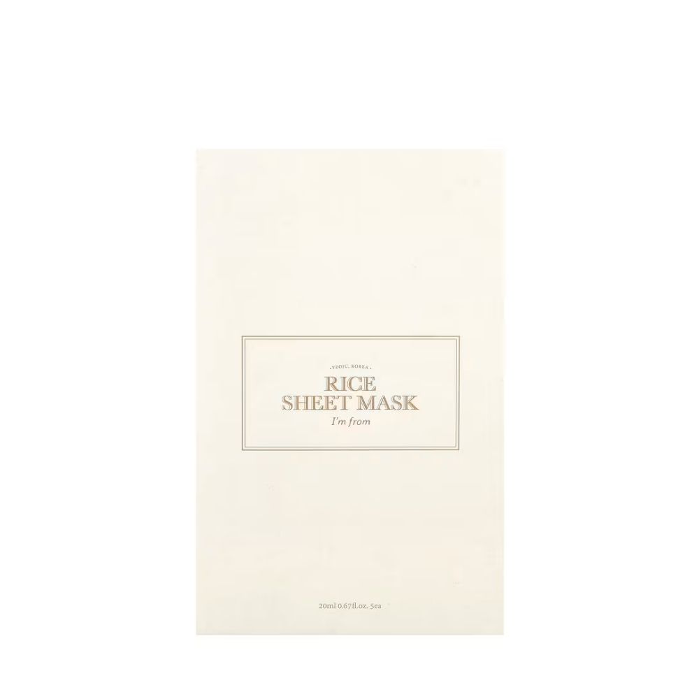 Rice Sheet Mask Rice Sheet Mask