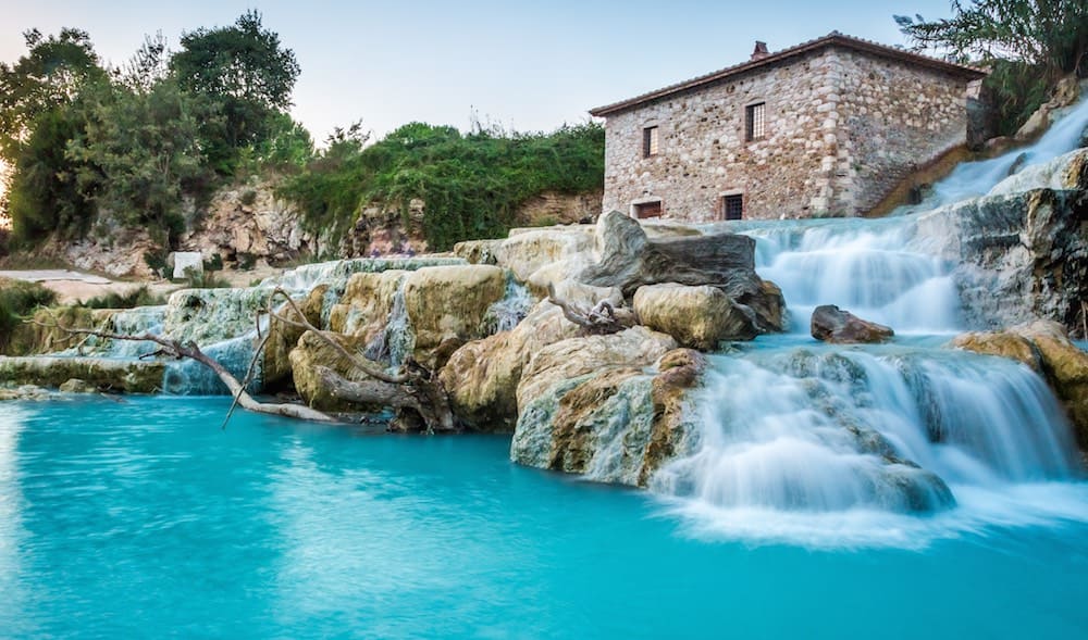 Natürliche Spas in Italien