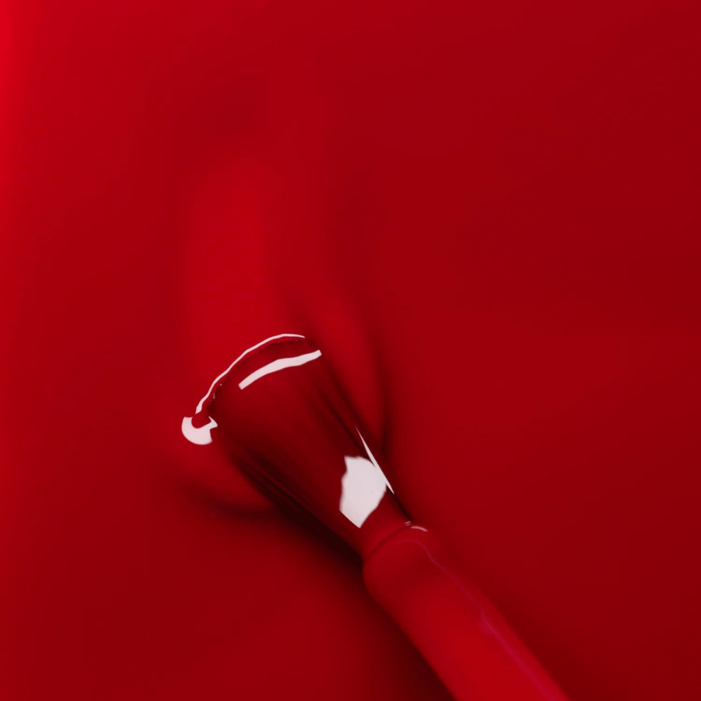 Green Flash Nail Polish Red Cherry