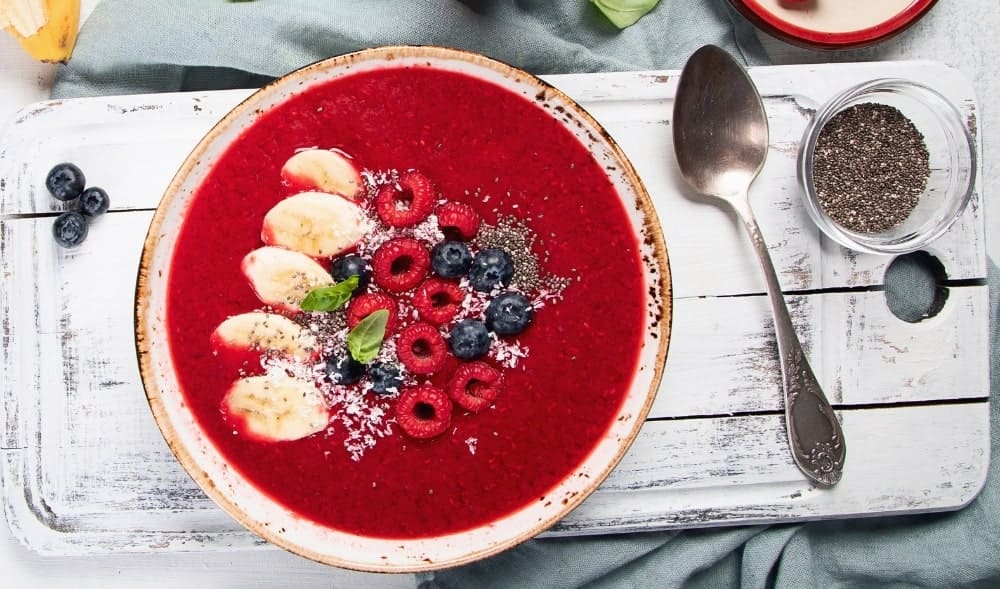 Berry Bowl-Rezept für ein beeriges Frühstück