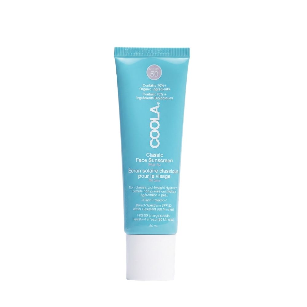 Classic Face Sunscreen Lotion SPF50 – White Tea Classic Face Sunscreen Lotion SPF50 – White Tea
