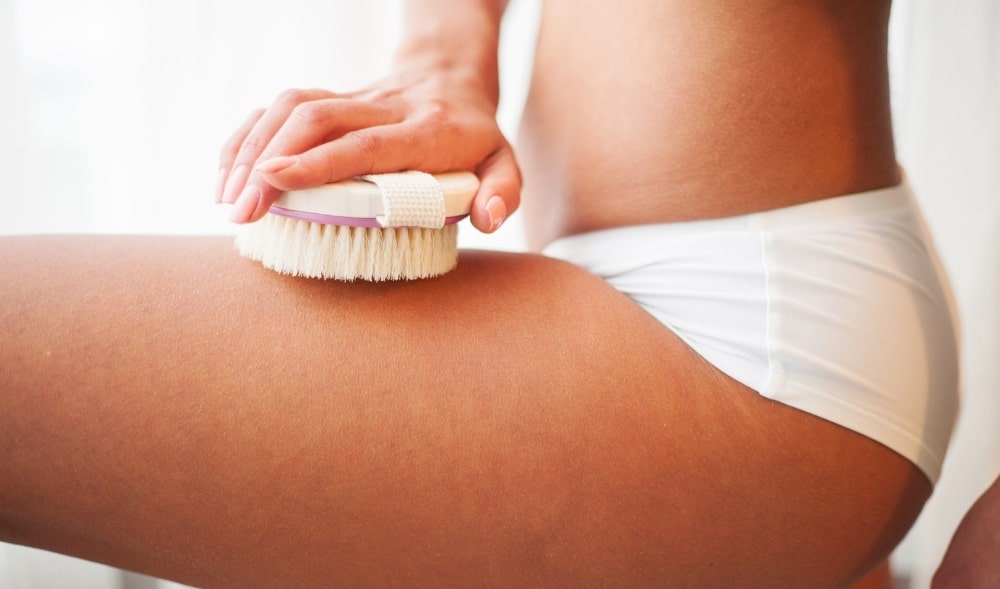 Bürstenmassage für seidig weiche Haut