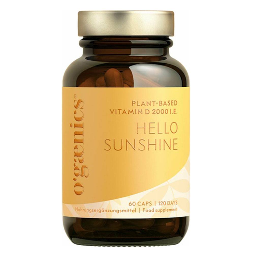 Hello Sunshine Plant-based Vitamin D 120 Days 