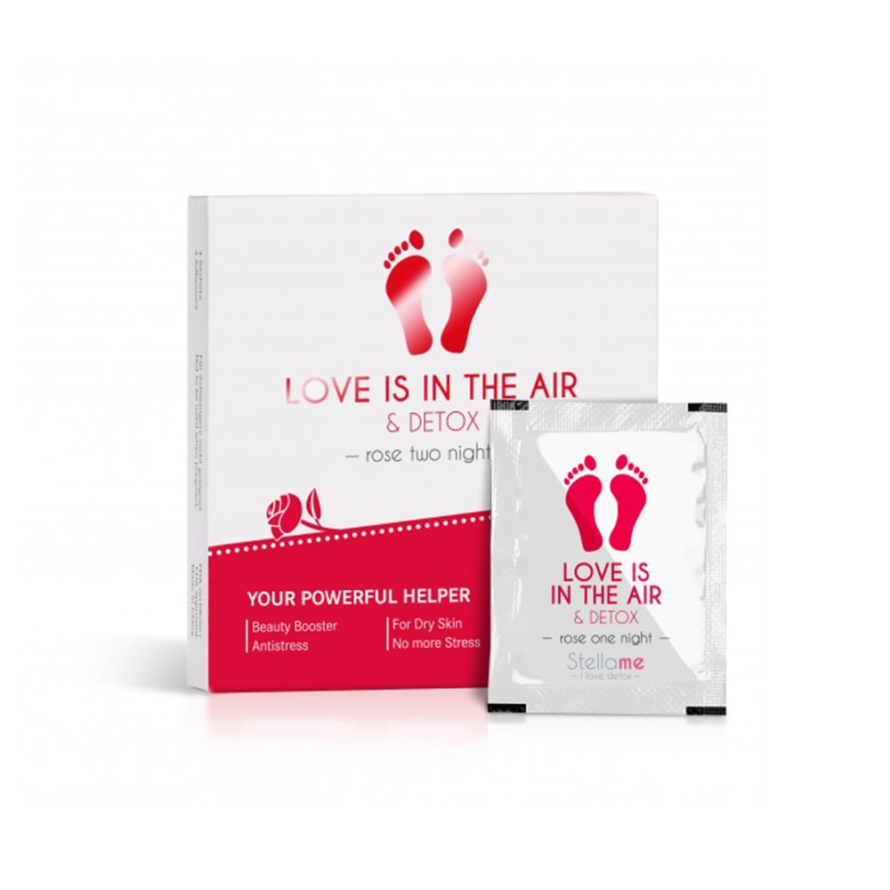 Love is in the air & Detox Fußpads, Rose 2 night Detox | Stella Me