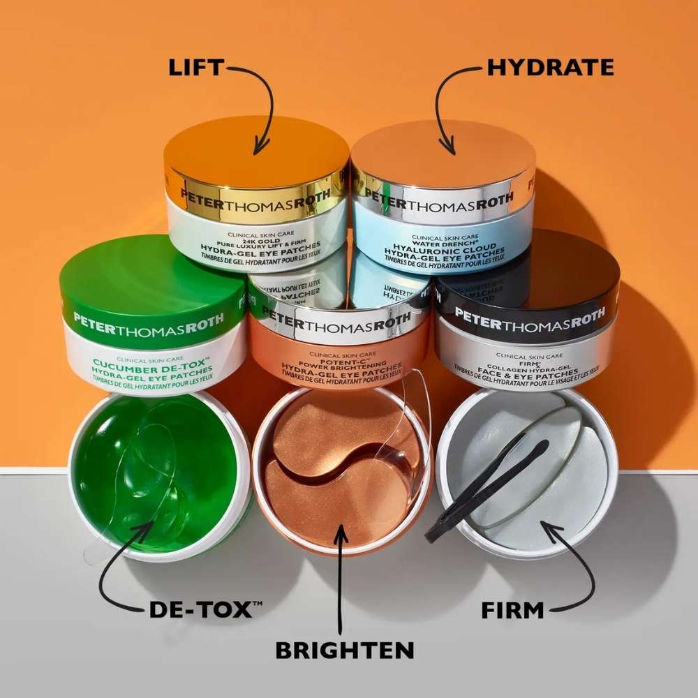24K Gold Pure Luxury Lift & Firm Hydra-Gel Eye Patches