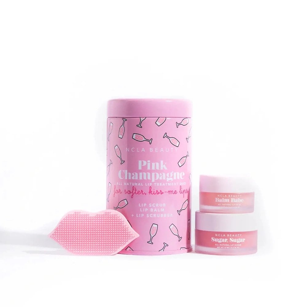 Pink Champagne Lip Care Set