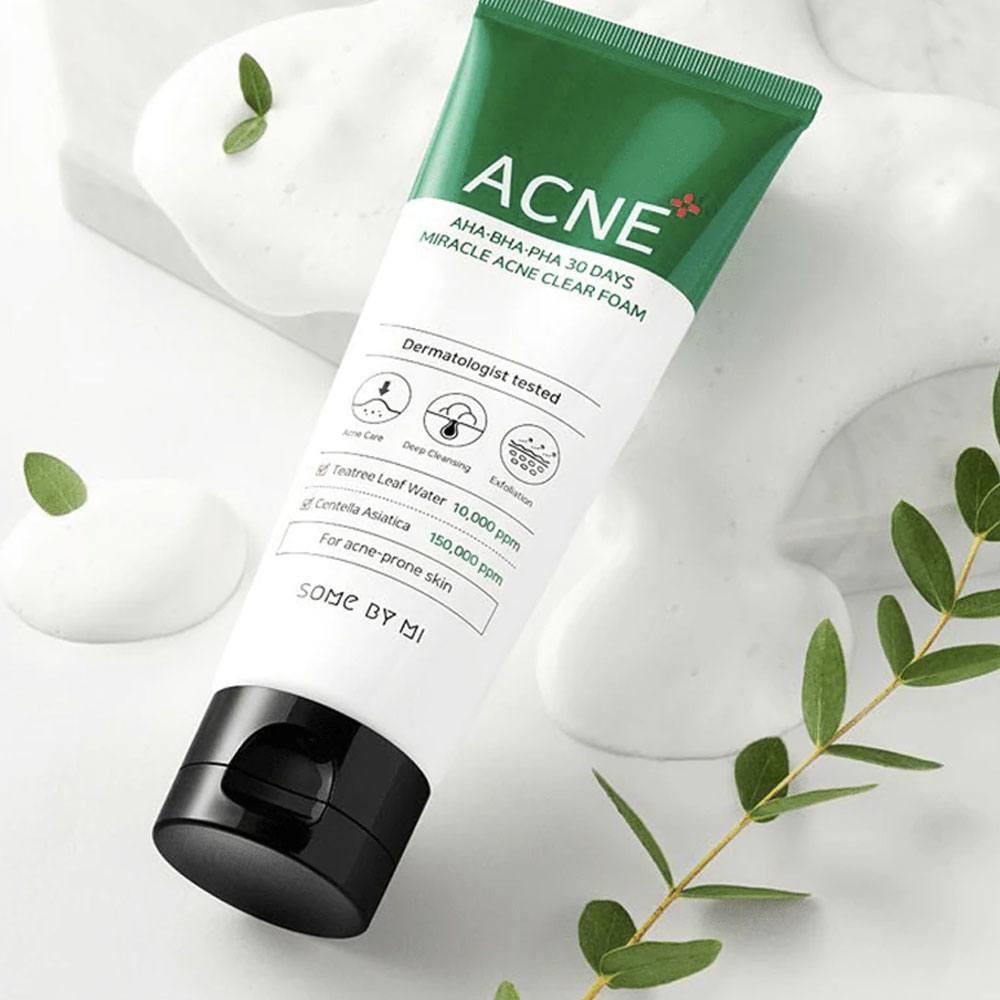 AHA BHA PHA Miracle Acne Clear Foam 