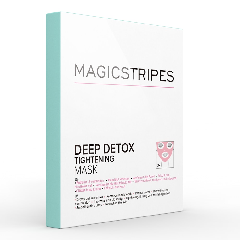 Deep Detox Tightening Mask - 3 Masken | Magicstripes | Look Beautiful Products