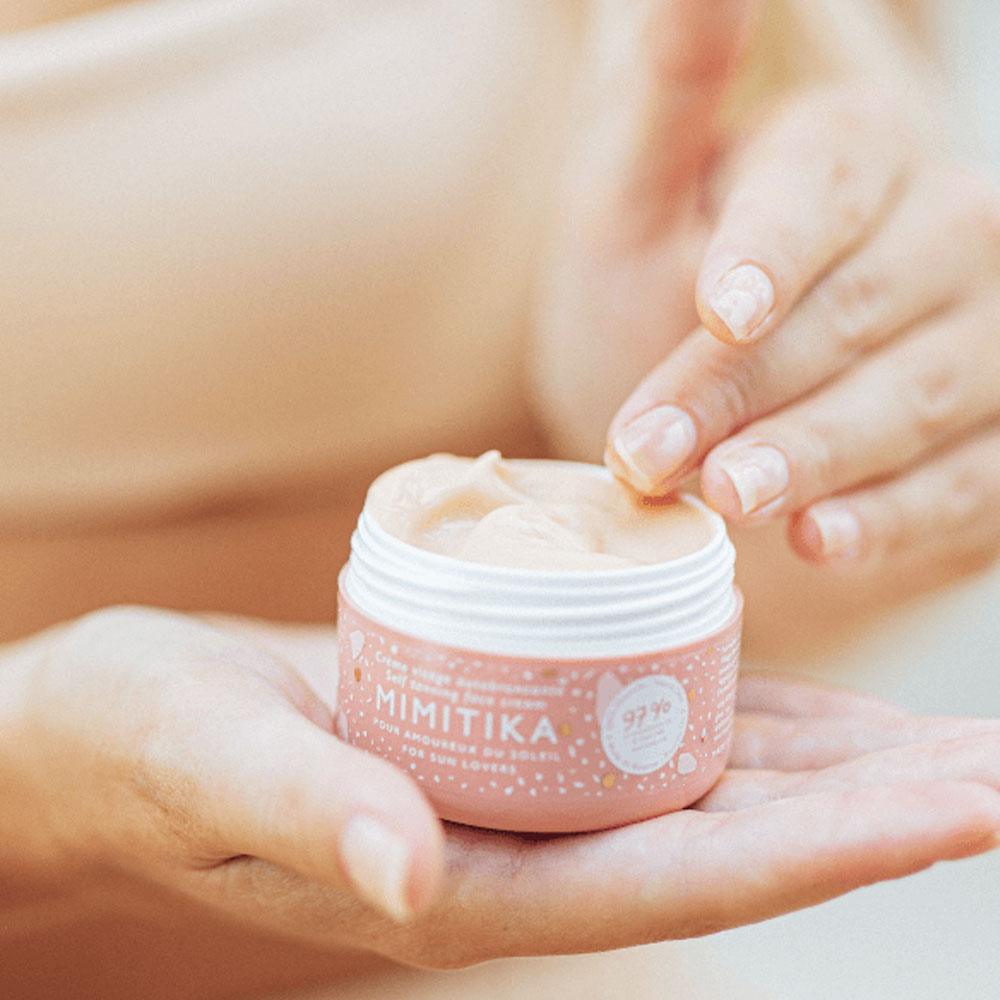 mimitika-face-tanning-cream-2 Self Tanning Face Cream