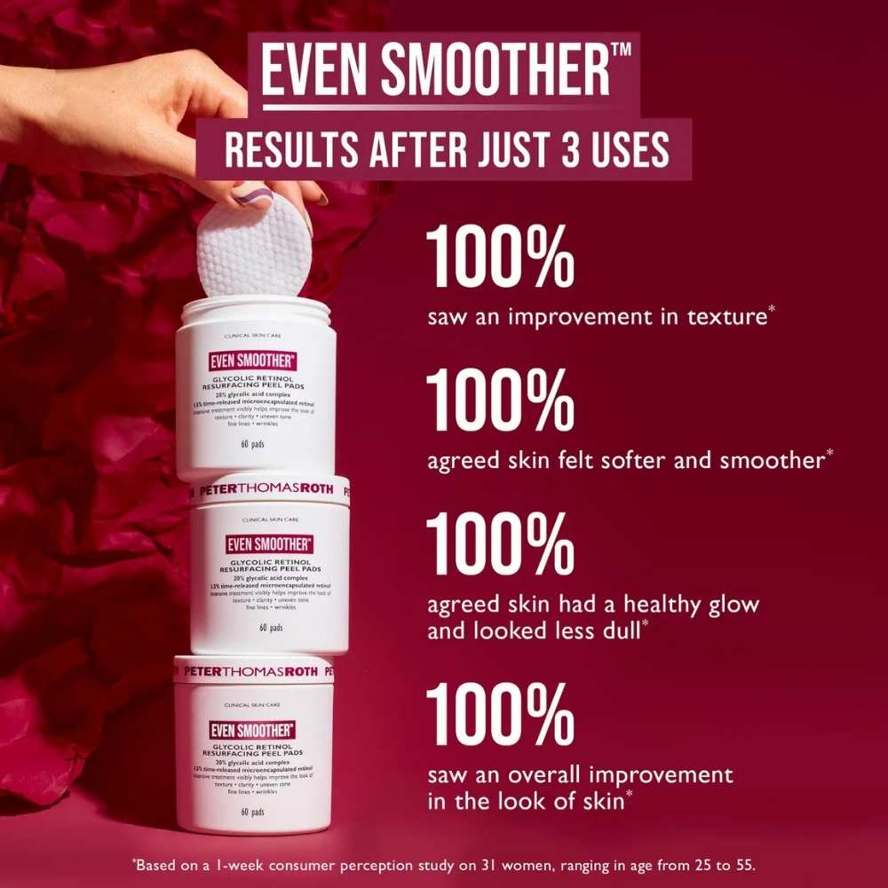 Even Smoother Glycolic Retinol Peel Pads