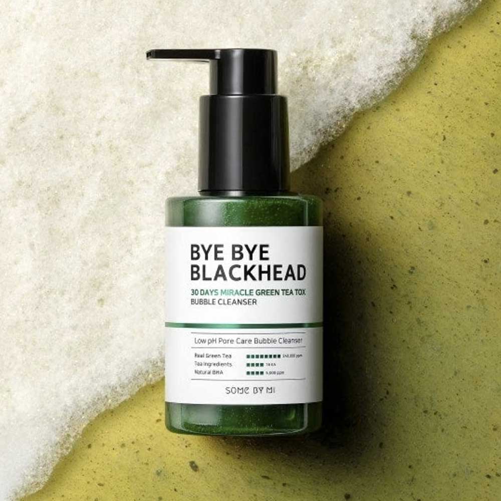 Bye Bye Blackhead Green Tea Tox Bubble Cleanser 