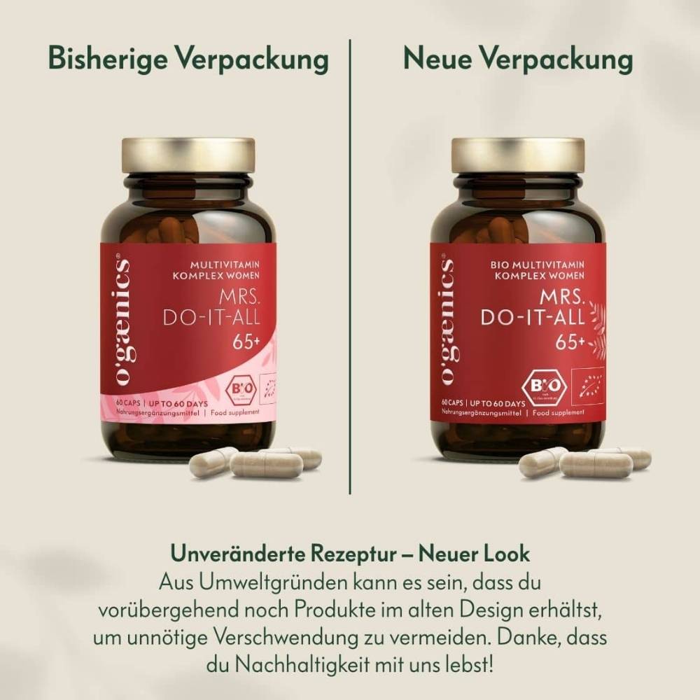 Mrs. Do-it-all 65+ Bio Multivitamin Komplex