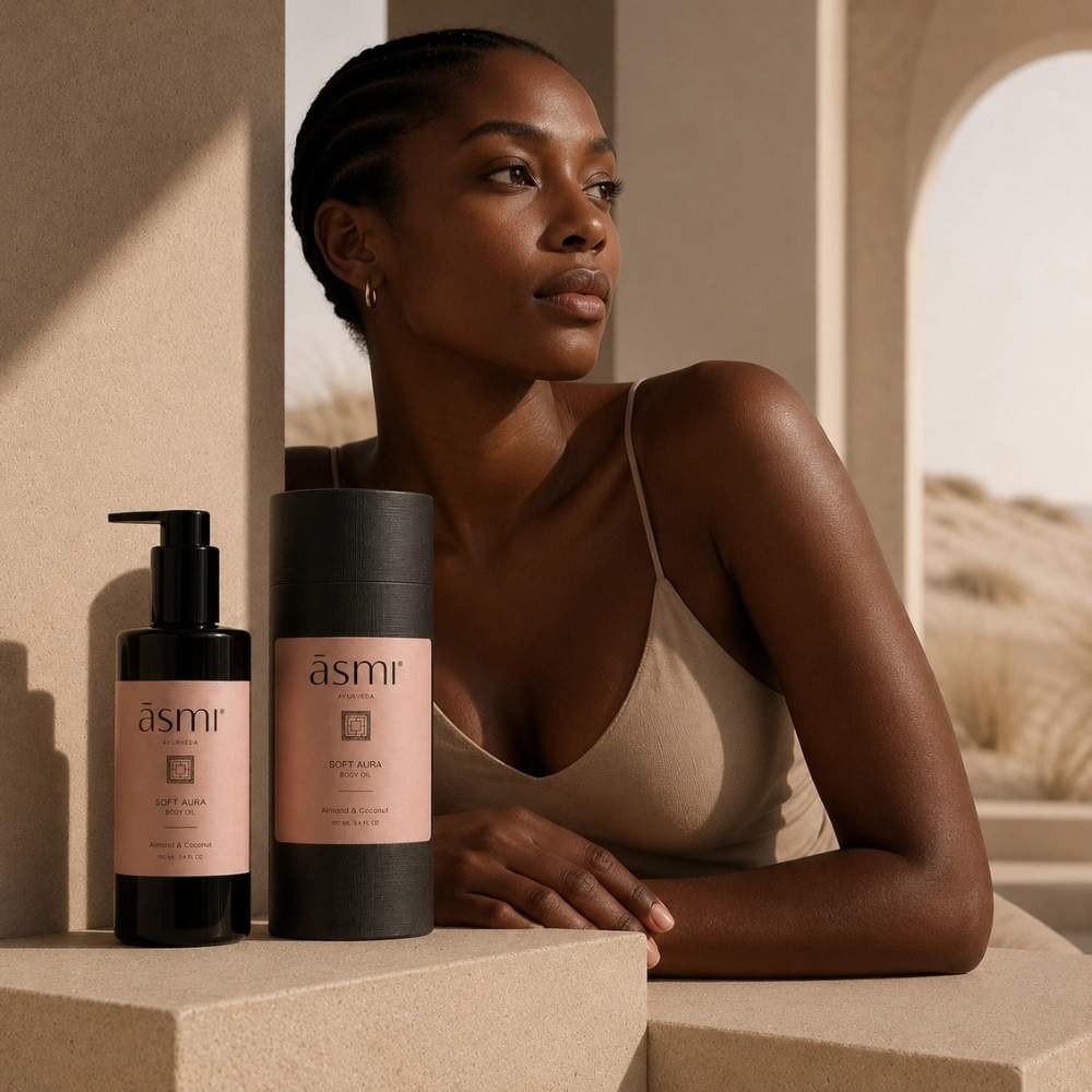 SOFT AURA Body Oil - Almond & Coconut