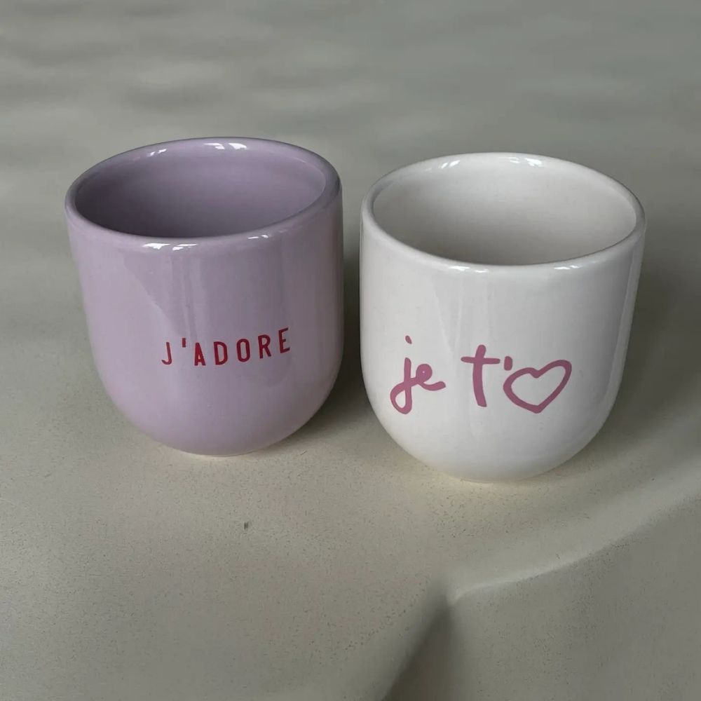 "Je t'aime White" mug "Je t'aime White" mug