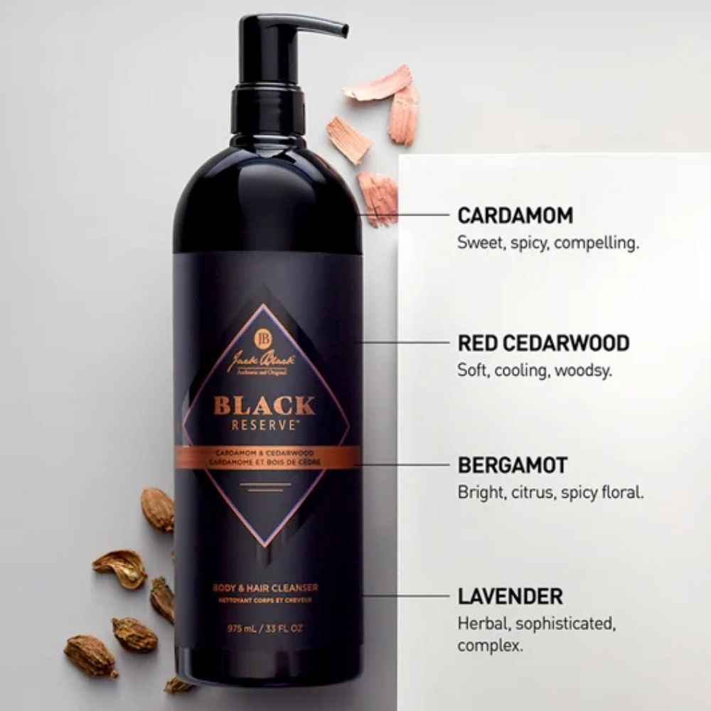 Black Reserve Body and Hair Cleanser