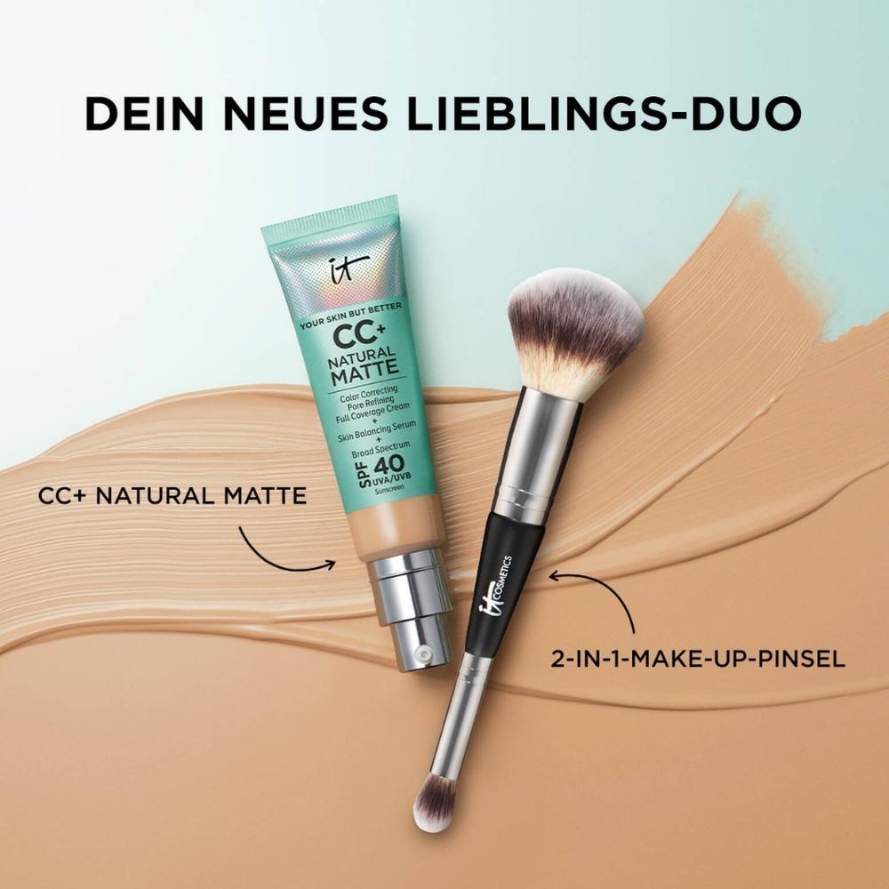 Your Skin But Better CC+ Cream Natural Matte Foundation SPF40 - Natural Medium