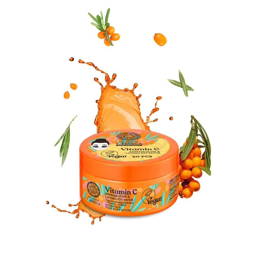 Oblepikha C-Berrica Express Glow and Lifting Vitamin C & Caffein Eye Patch Oblepikha C-Berrica Express Glow and Lifting Vitamin C & Caffein Eye Patch