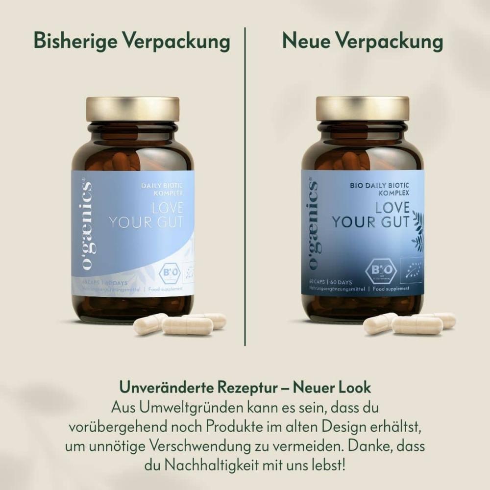 Love your gut Daily Biotic Complex 60 day cure Love your gut Daily Biotic Complex 60 day cure