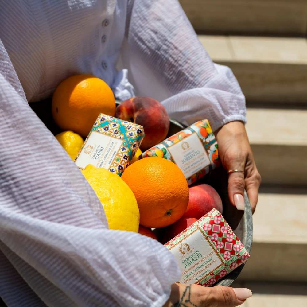 Pink Maiolica - Sisal Bag Gift Box