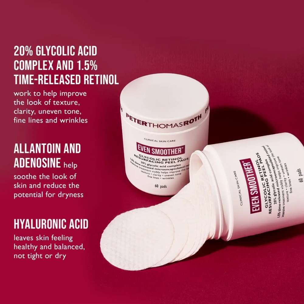Even Smoother Glycolic Retinol Peel Pads