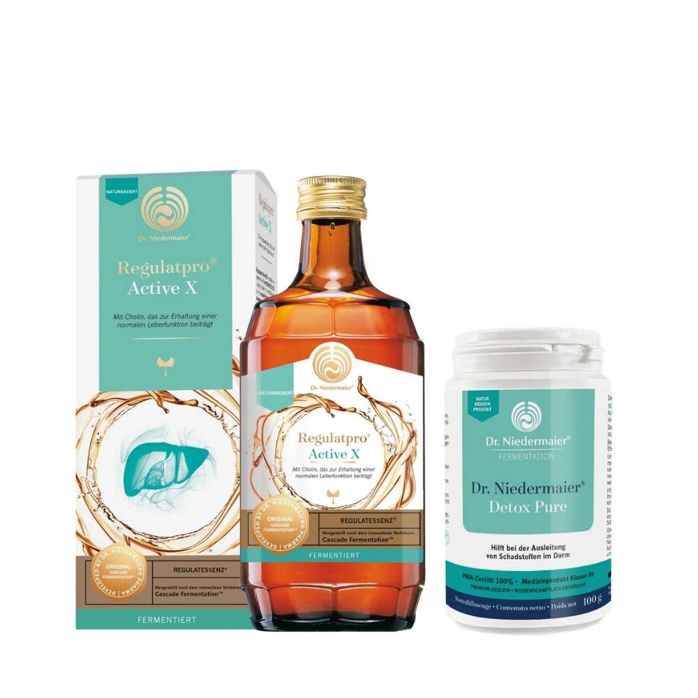 Regulatpro® Active DTX + Dr Niedermaier® DETOX Cure - SET 1 Regulatpro® Active DTX + Dr Niedermaier® DETOX Cure - SET 1