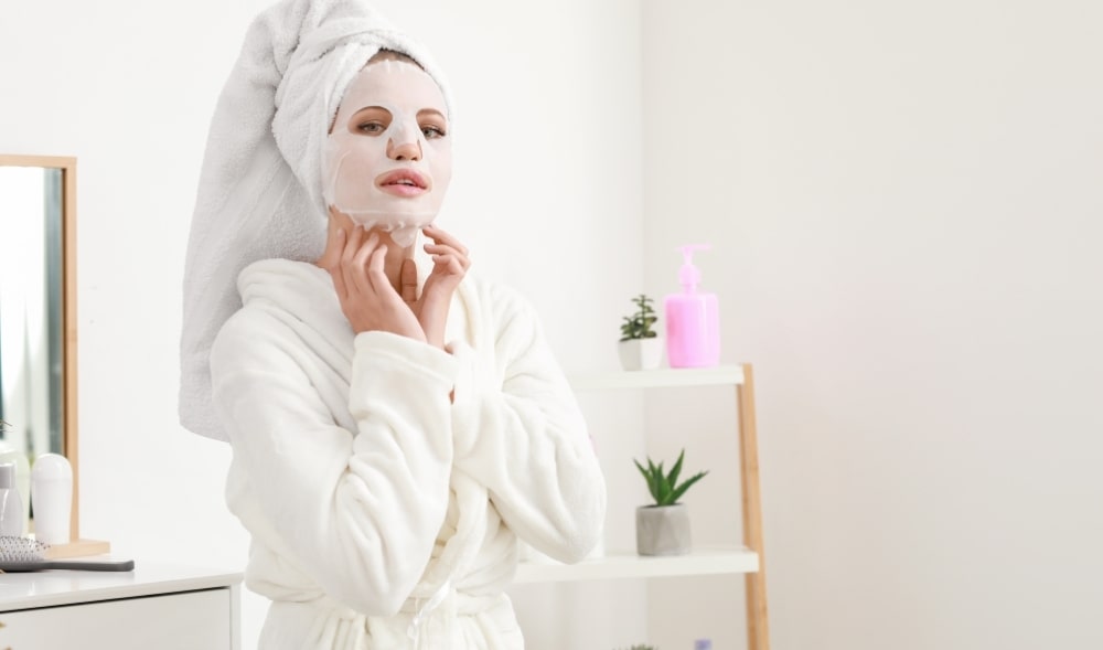 Vliesmasken – Luxus-Spa nach dem Sonnenbad