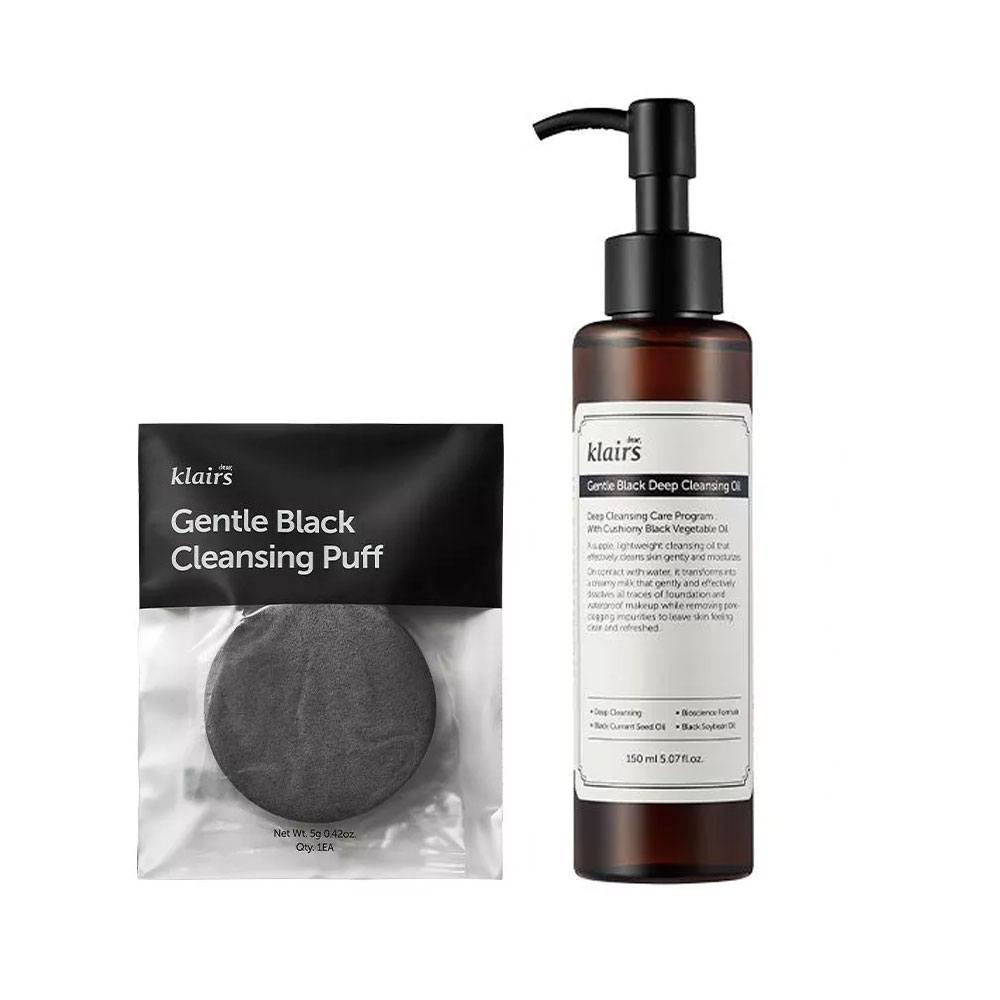 Gentle Black Cleansing Set 