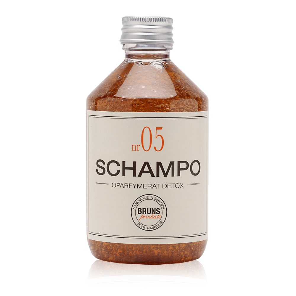 Nr. 05 Unscented Detox Shampoo 330ml | BRUNS Products