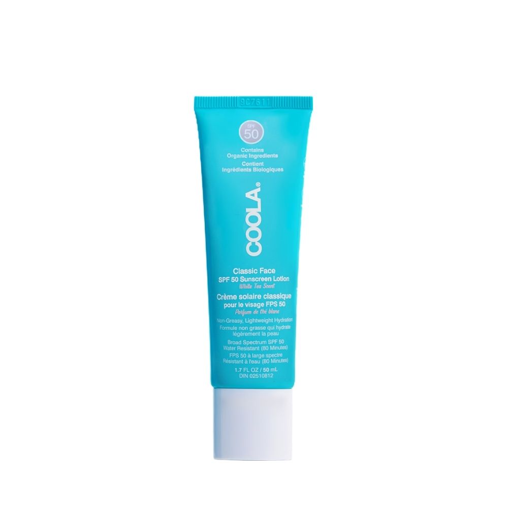 Classic Face Sunscreen Lotion SPF50 - White Tea