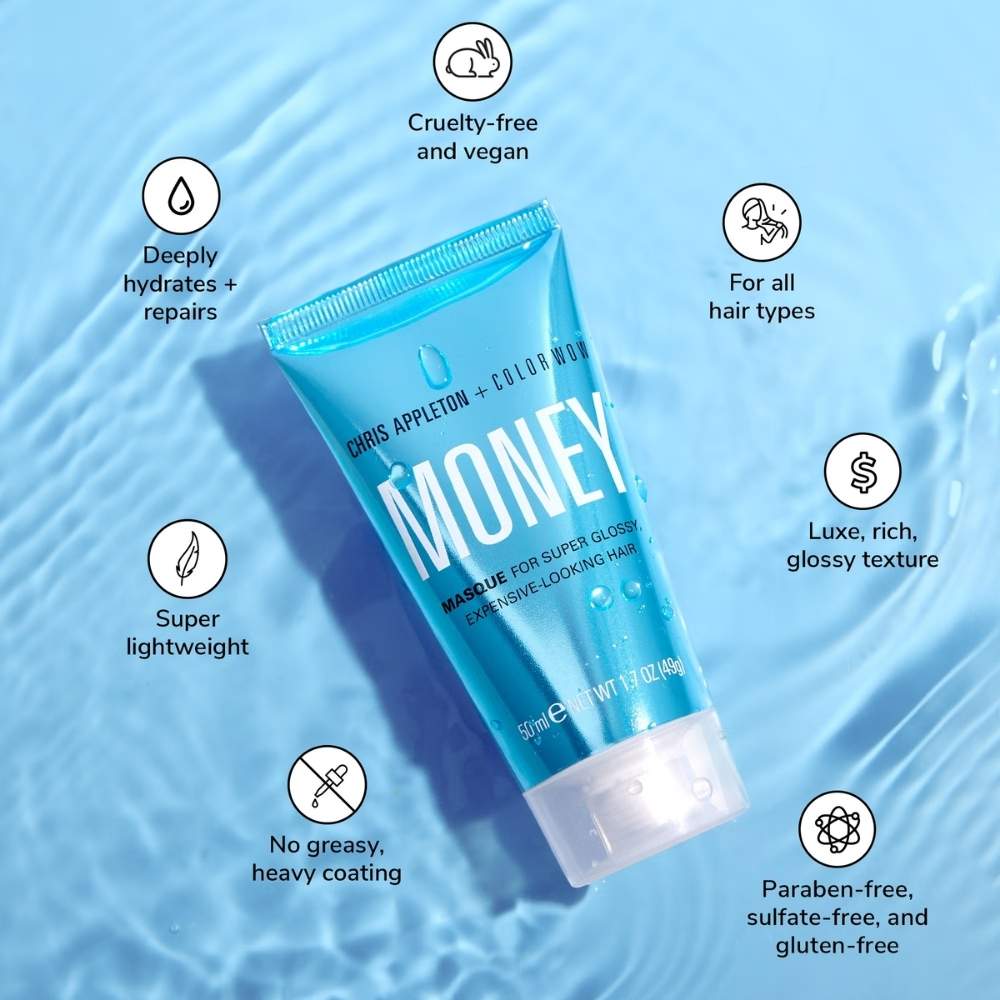 Money Masque for super glossy, expensive-looking hair Travel Size (50ml) 