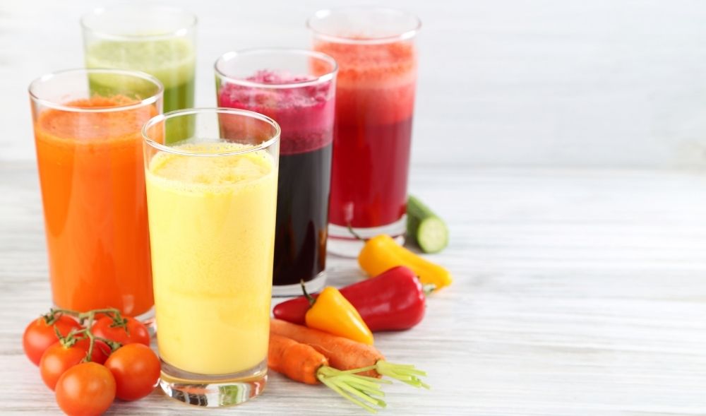 Healthy juices for detoxes
