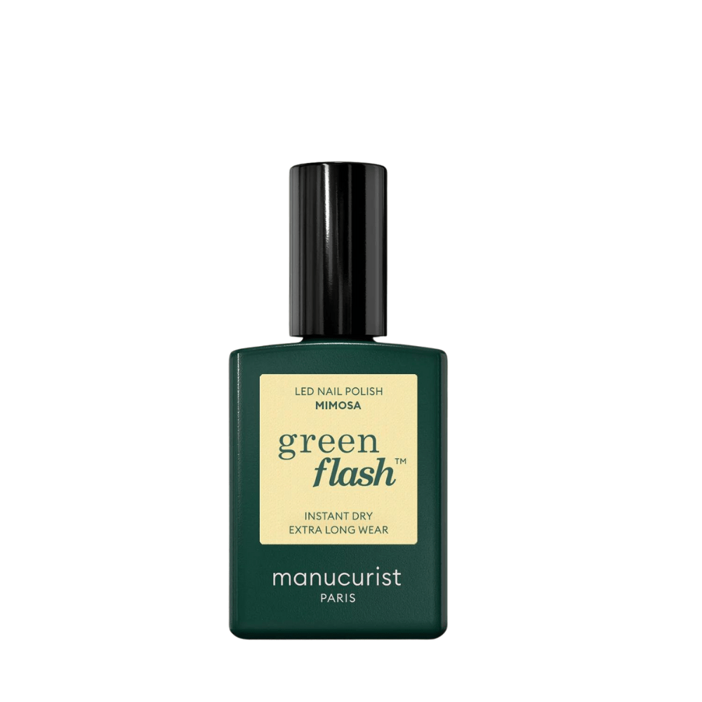 Green Flash Nail Polish Shell Beige 