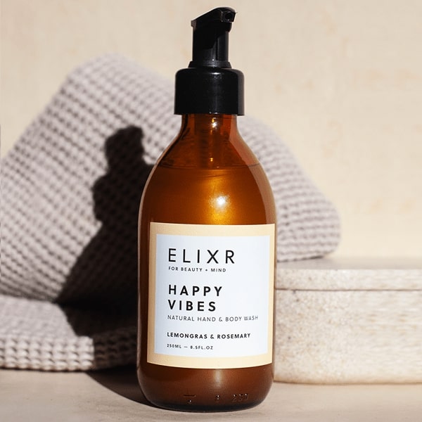 Happy Vibes Natural Hand & Body Wash | Elixr 