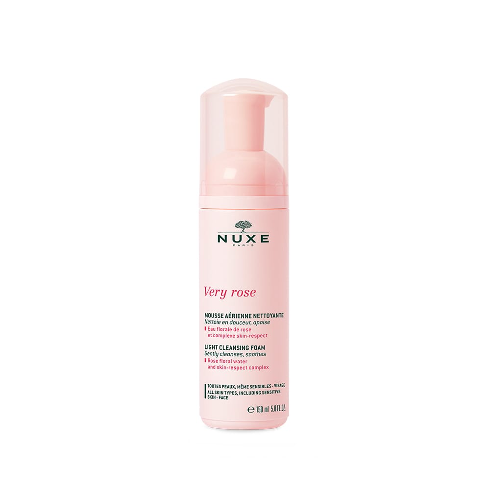 Very Rose Light Cleansing Foam | NUXE 