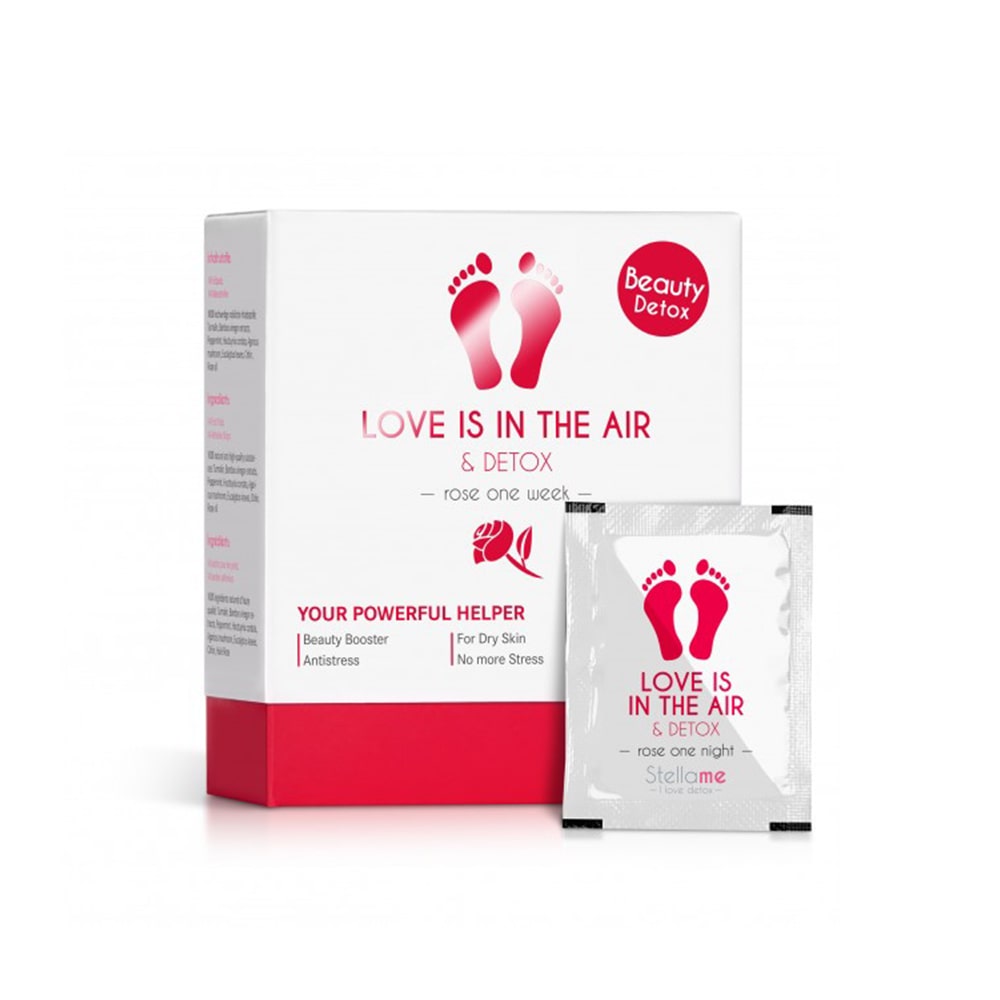 Love is in the air & Detox Fußpads, Rose 7 night Detox | Stella Me