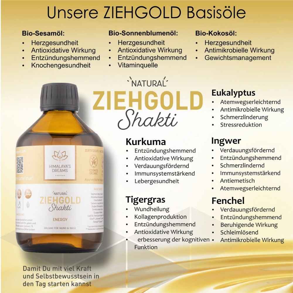 Natural Ziehgold Shakti Energy
