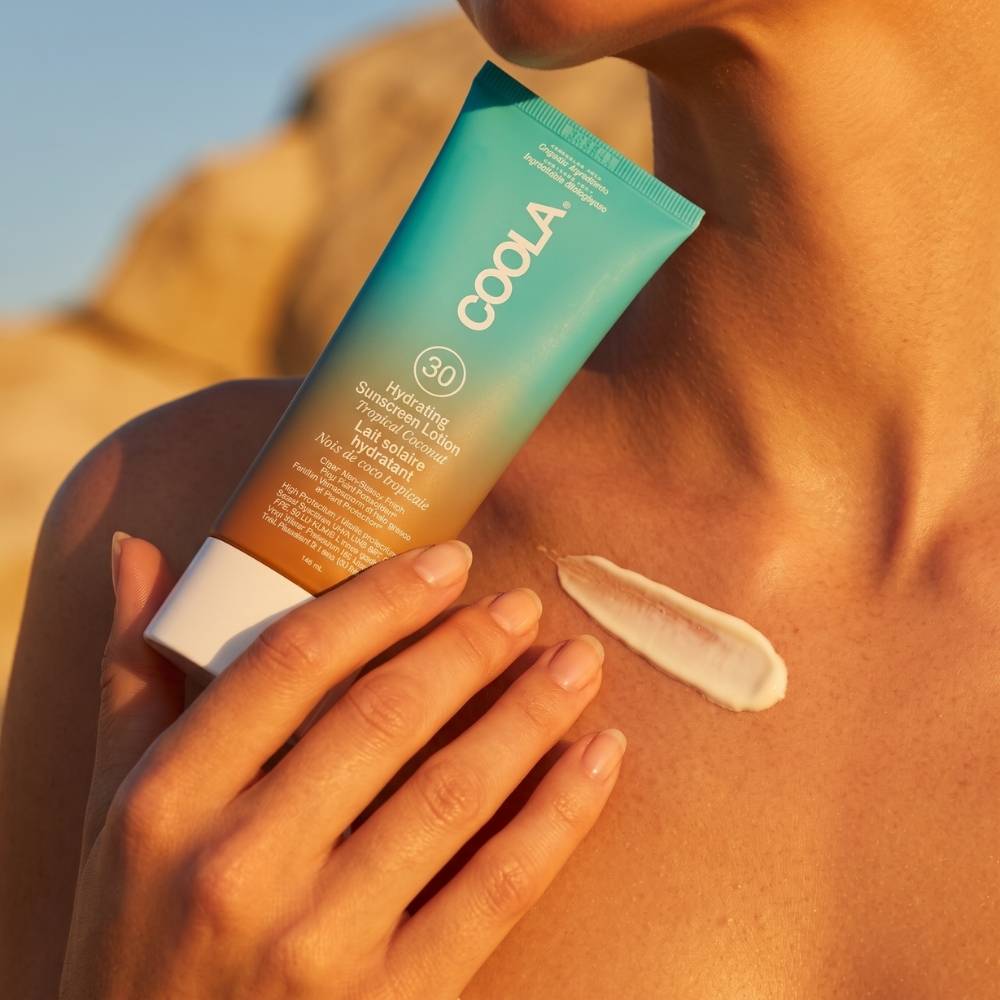 Hydrating Sunscreen Lotion SPF 30 - Tropical Coconut Hydrating Sunscreen Lotion SPF 30 - Tropical Coconut