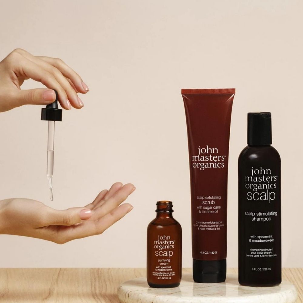 Scalp Stimulating Shampoo with Spearmint & Meadowsweet Scalp Stimulating Shampoo with Spearmint & Meadowsweet