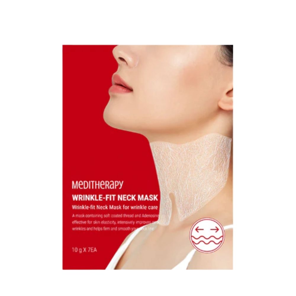 Collagen Wrinkle-Fit Neck Mask (Single Mask)