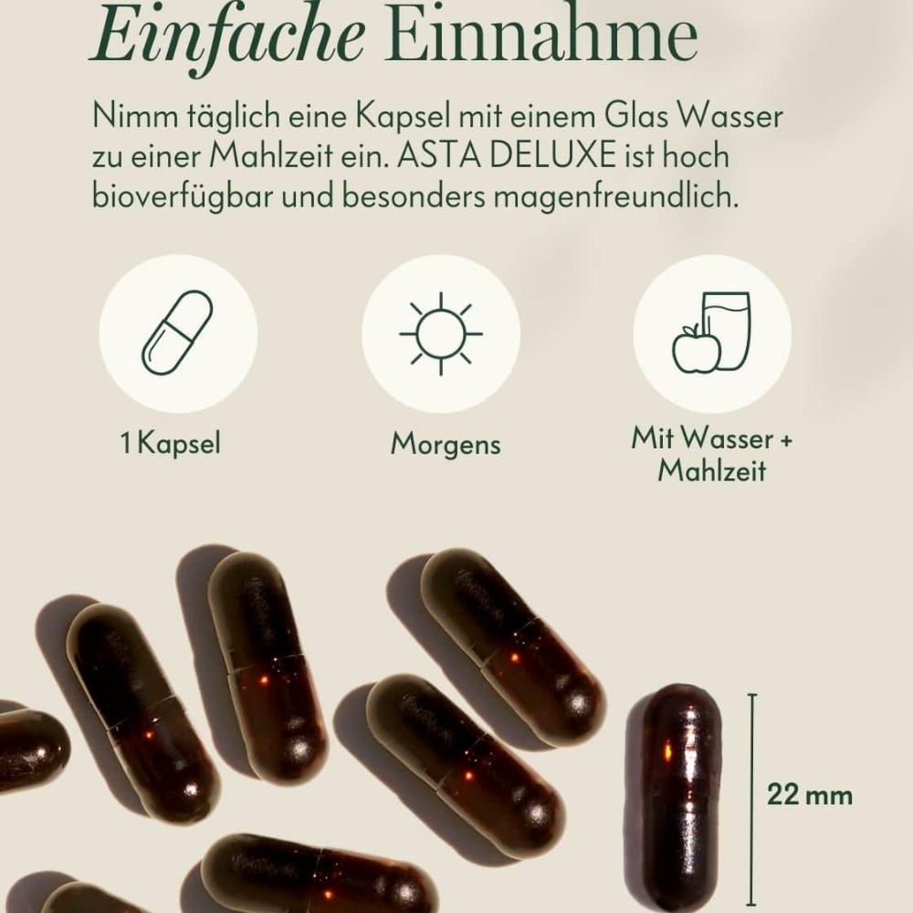 Asta Deluxe Bio Plant-Based Astaxanthin Asta Deluxe Bio Plant-Based Astaxanthin